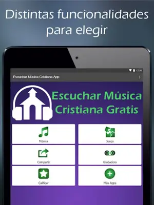 Escuchar Música Cristiana Gratis android App screenshot 9