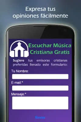 Escuchar Música Cristiana Gratis android App screenshot 10