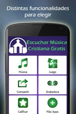 Escuchar Música Cristiana Gratis android App screenshot 14