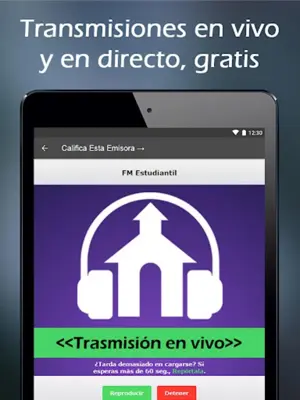 Escuchar Música Cristiana Gratis android App screenshot 1