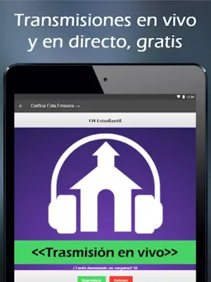 Escuchar Música Cristiana Gratis android App screenshot 6